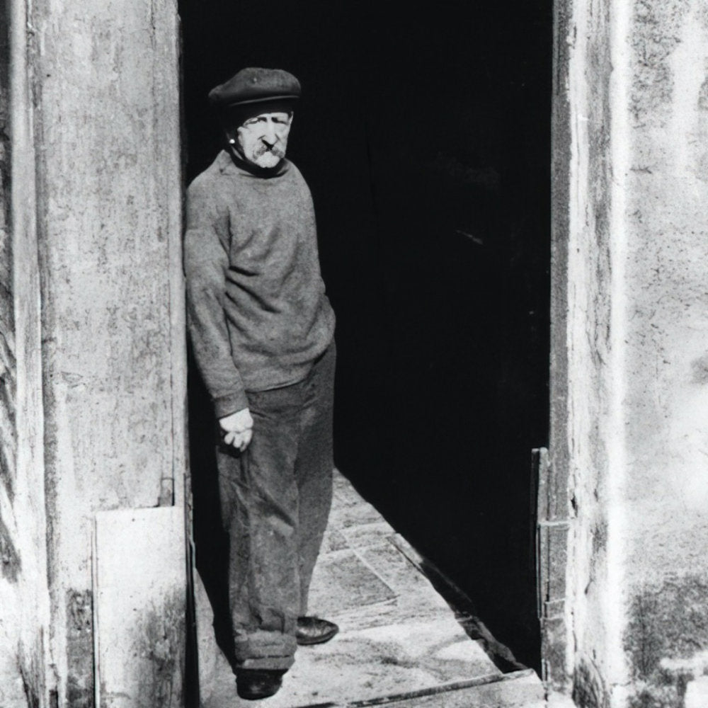 Photograph of Cornish artist and fisherman Alfred Wallis