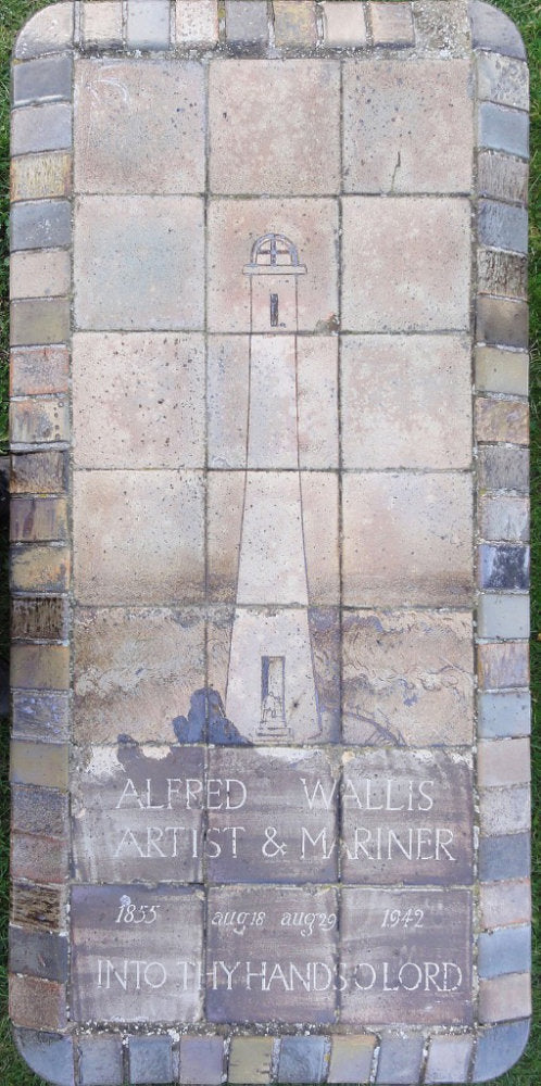 Photograph of the grave of Alfred Wallis