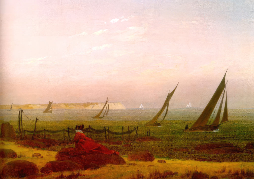 Caspar David Friedrich, Woman on the Beach of Rügen