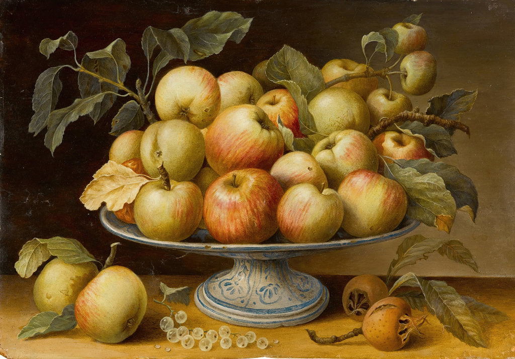 Fede Galizia’s Still Life with Apples on a Majolica Tazza