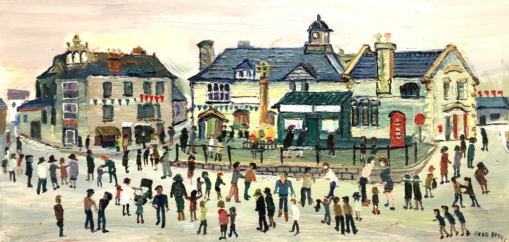 'Schoolhouse in St Just' by Fred Yates