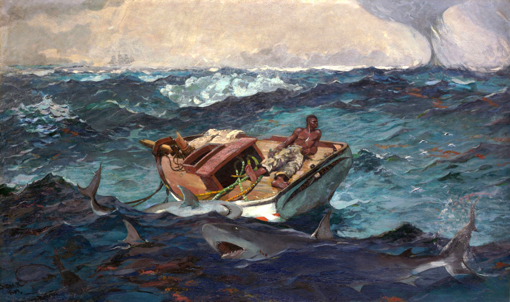 Gulf Stream' by artist Winslow Homer, 1889