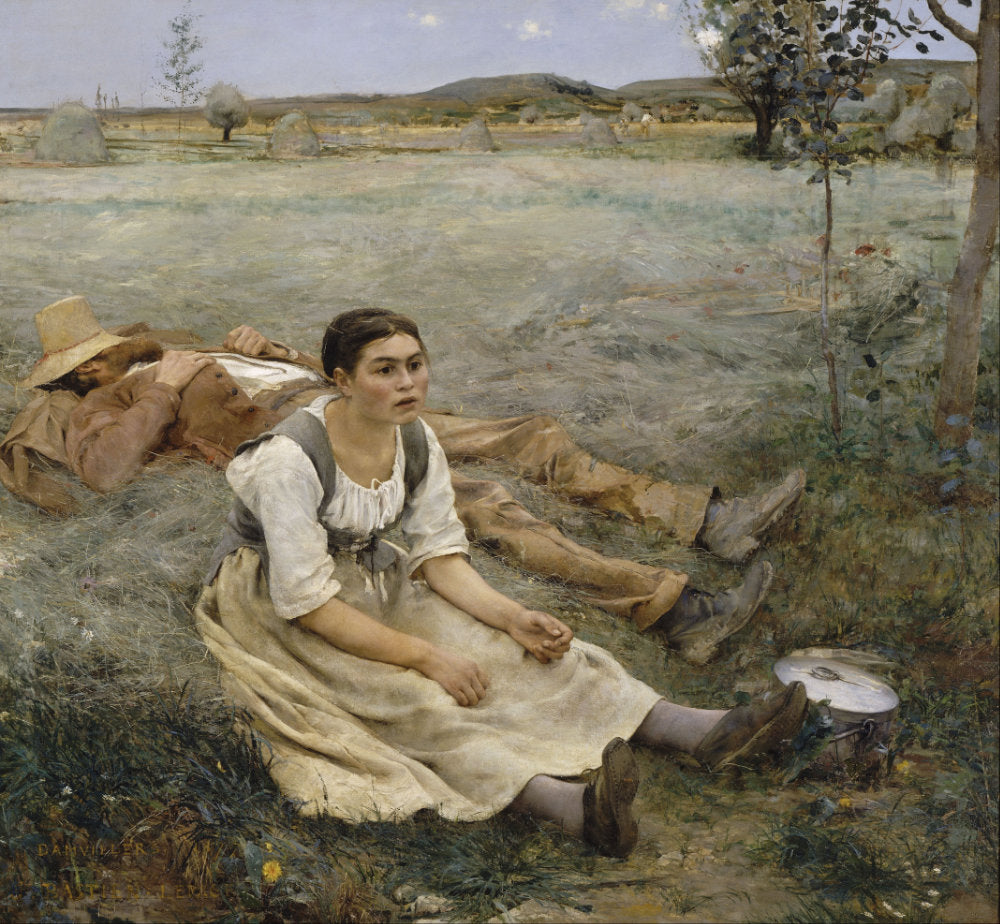 Painting, Haymaking, Lepage