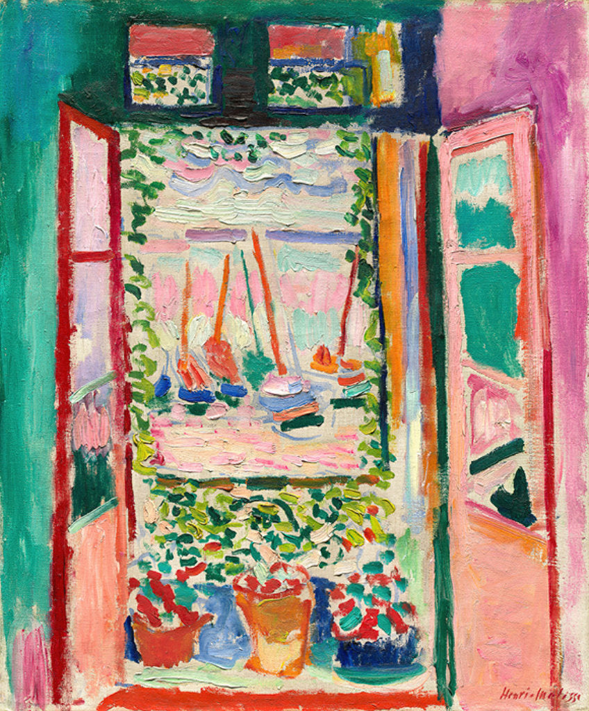 The Open Window by Henri Matisse