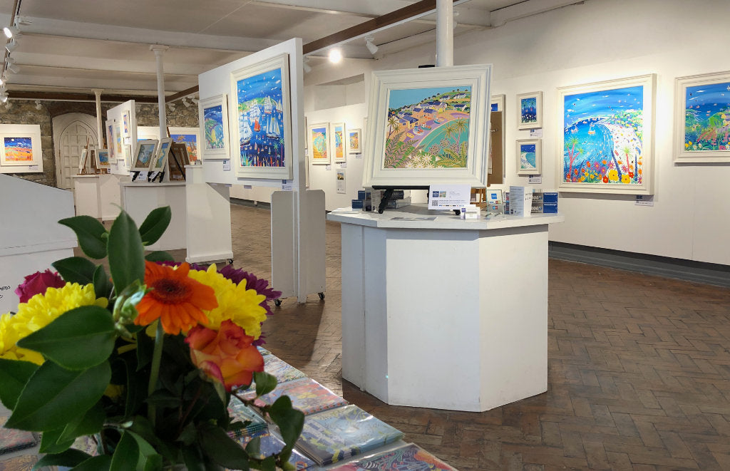 John Dyer Gallery exhibition at The Crypt Gallery, St Ives, 2023