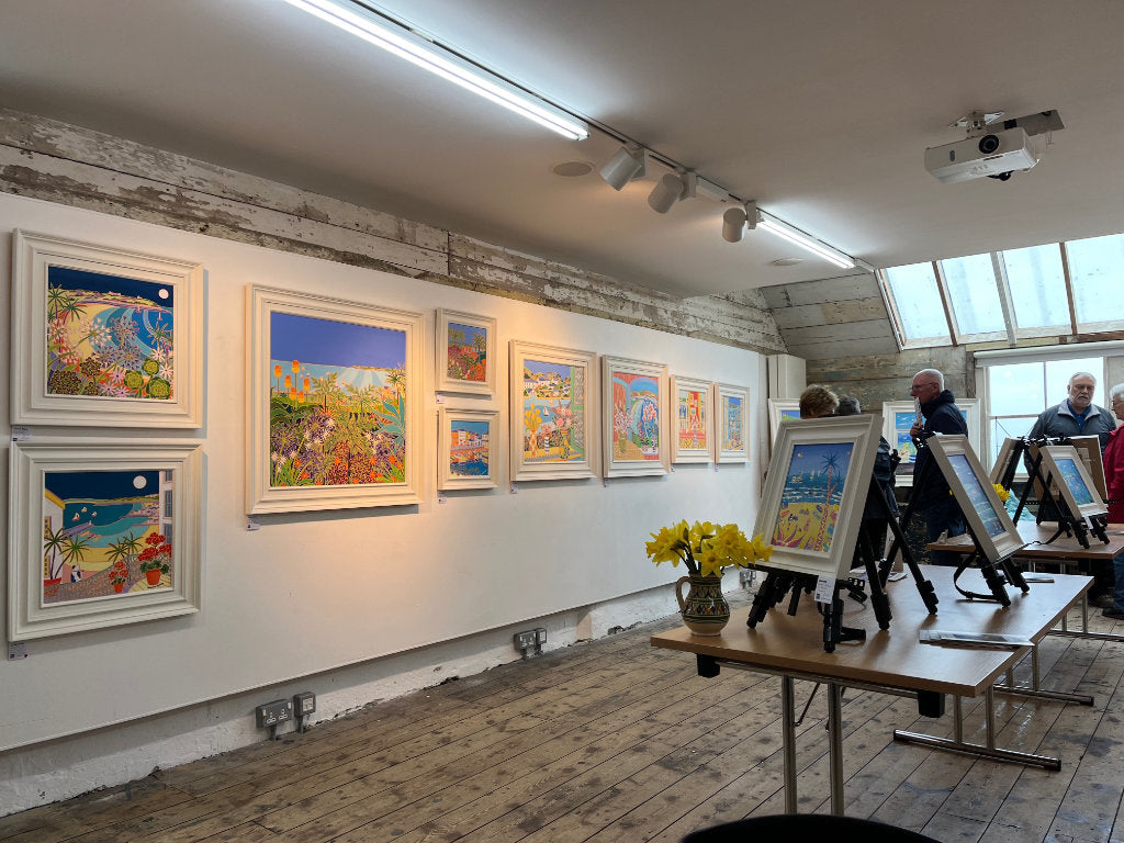 John Dyer and Joanne Short Exhibition at Porthmeor Gallery in St Ives