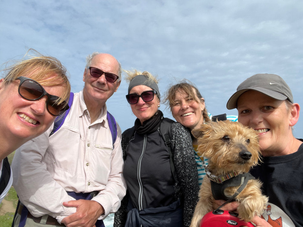 Team "Flutes in Tuscany" at Lizard Point