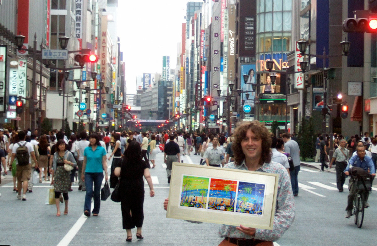 John Dyer in Ginza, Tokyo