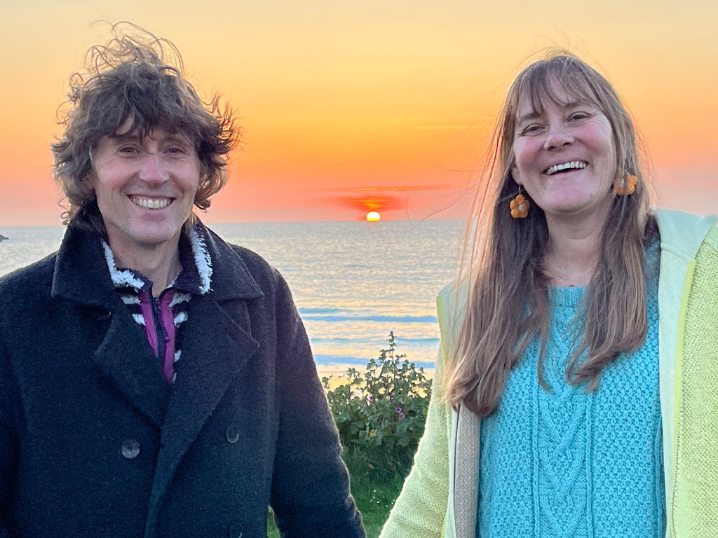 John Dyer and Joanne Short, St Ives sunset