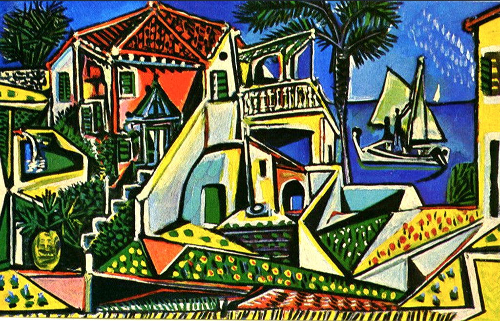 Mediterranean Landscape by Picasso