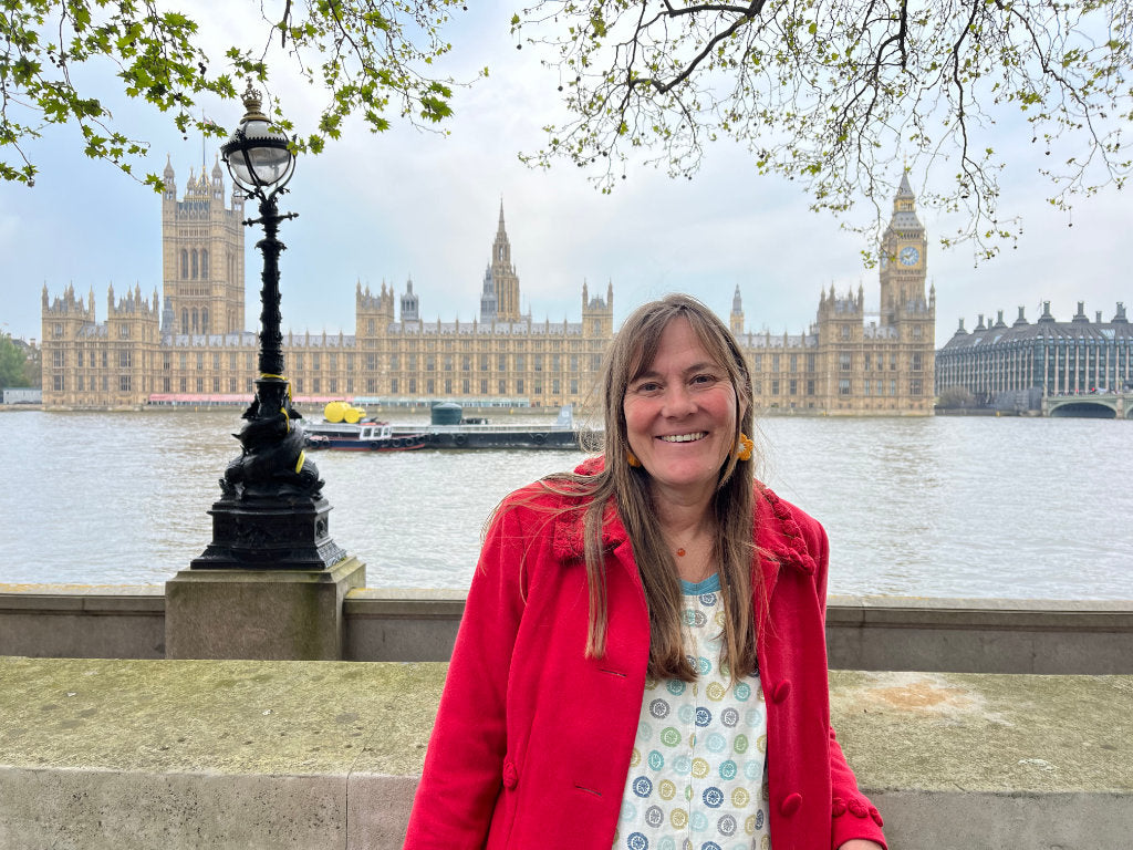Joanne Short at the Houses of Parliament
