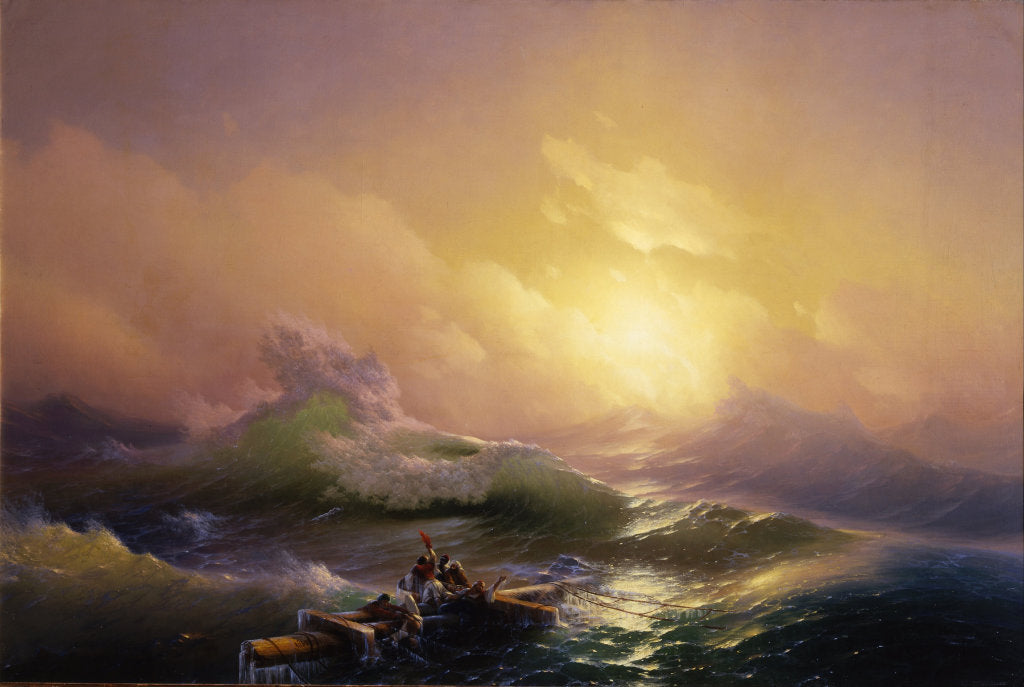 The Ninth Wave' by Ivan Aivazovsky