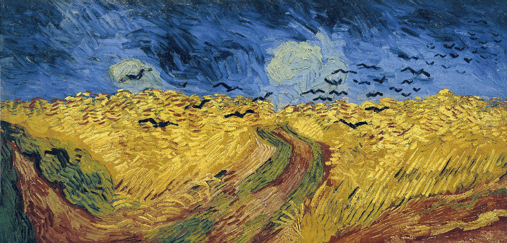 Vincent van Gogh's apinting 'Wheat Field with Crows'