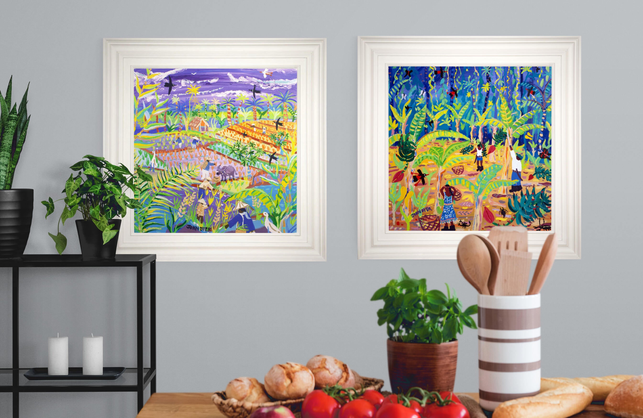 Art for a kitchen setting - John Dyer Gallery