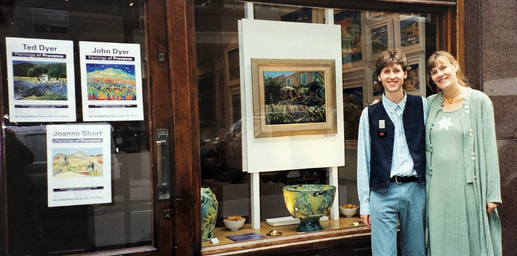 Joanne Short and John Dyer, exhibition of their paintings of Provence, Cork Street, 1999