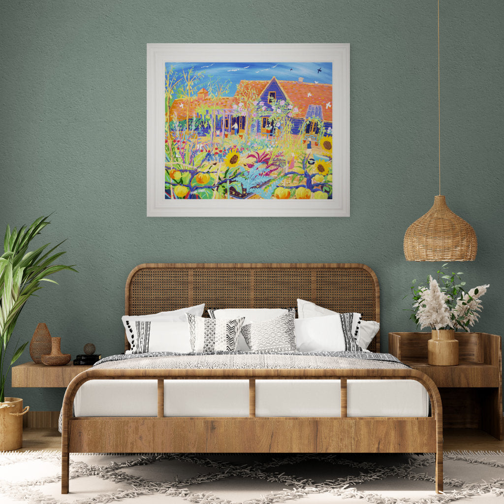 John dyer painting as a focal point to a room