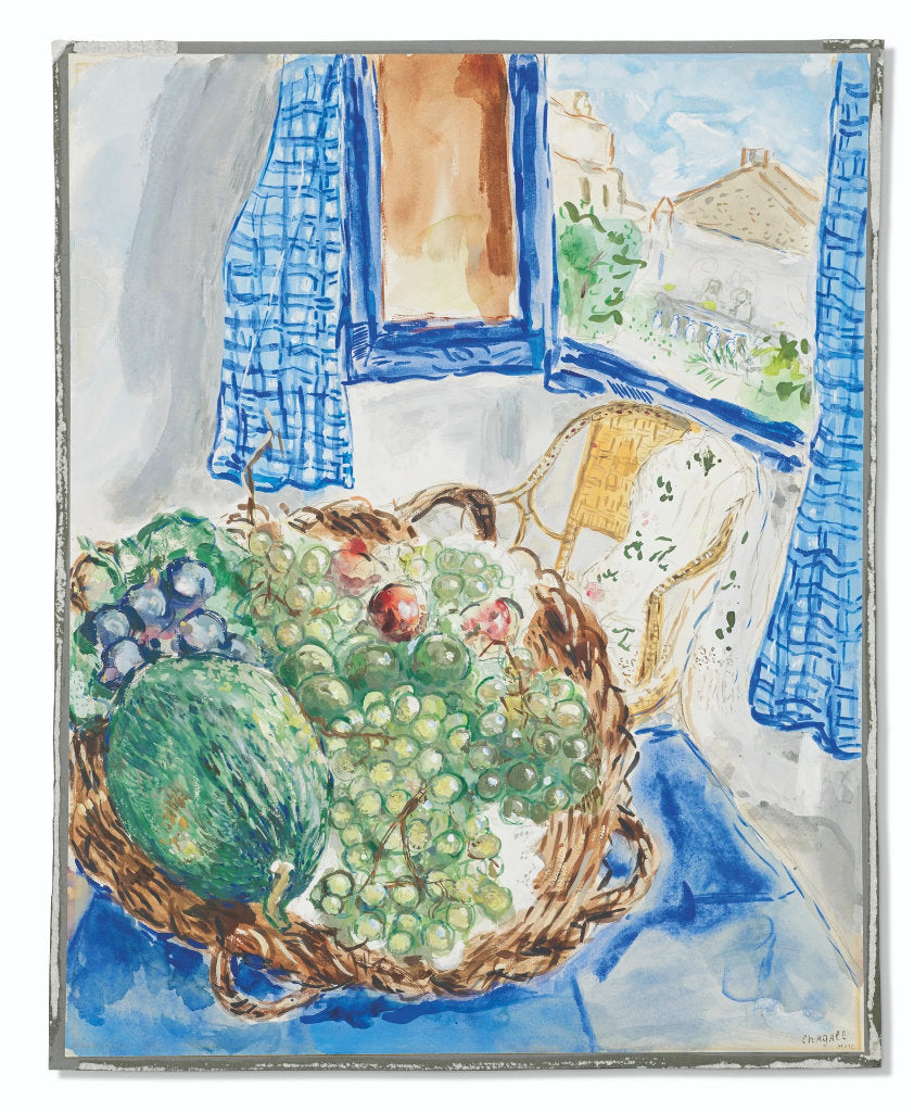 Painting of Gordes by Marc Chagall