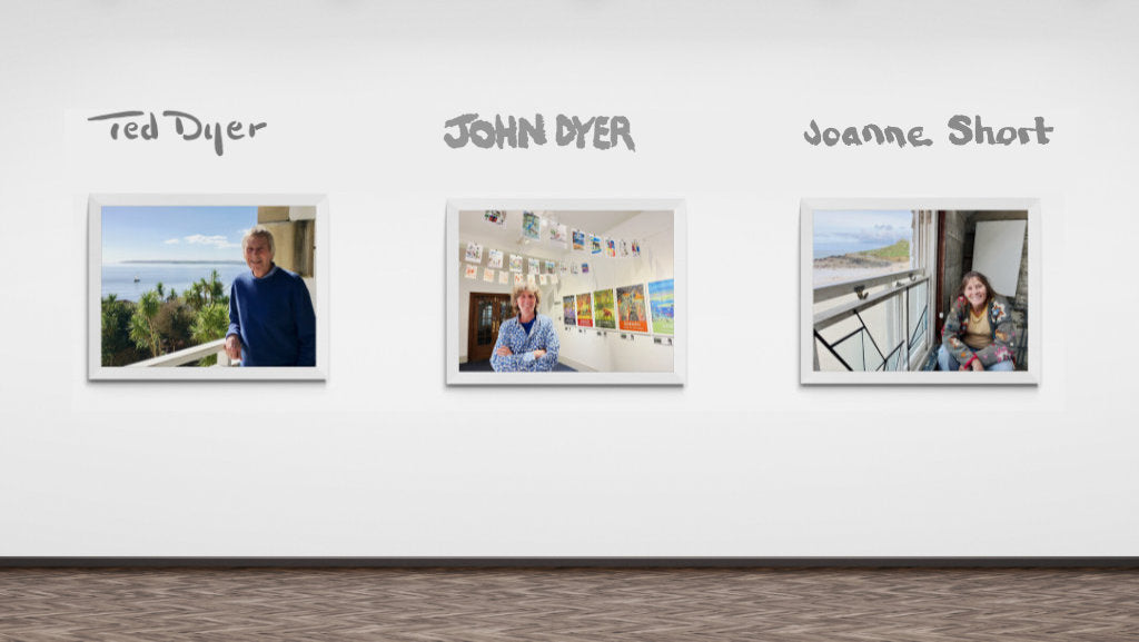 Photos of John Dyer, Joanne Short and Ted Dyer