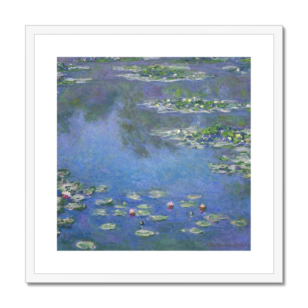 Claude monet open edition print of water lilies