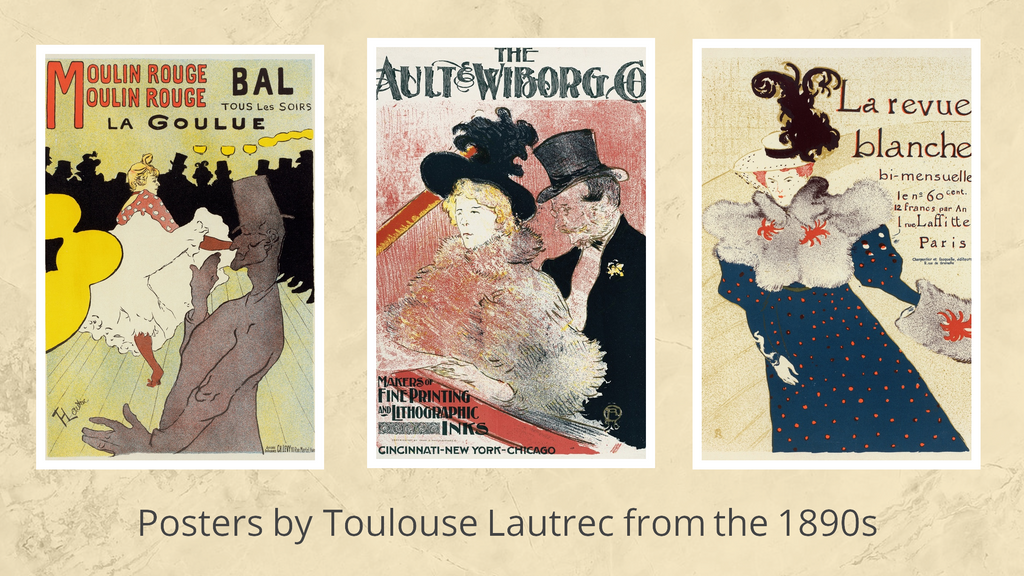 posters by Toulouse Lautrec