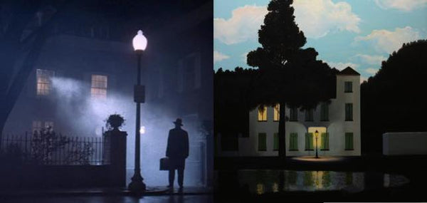 René Magritte's 'Empire of Light' was referenced in 'The Exorcist', as was Edvard Munch's 'The Scream'.