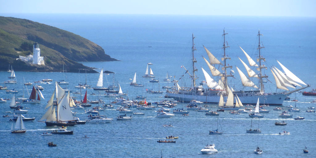 The Falmouth Tall Ships 'Parade of Sail'