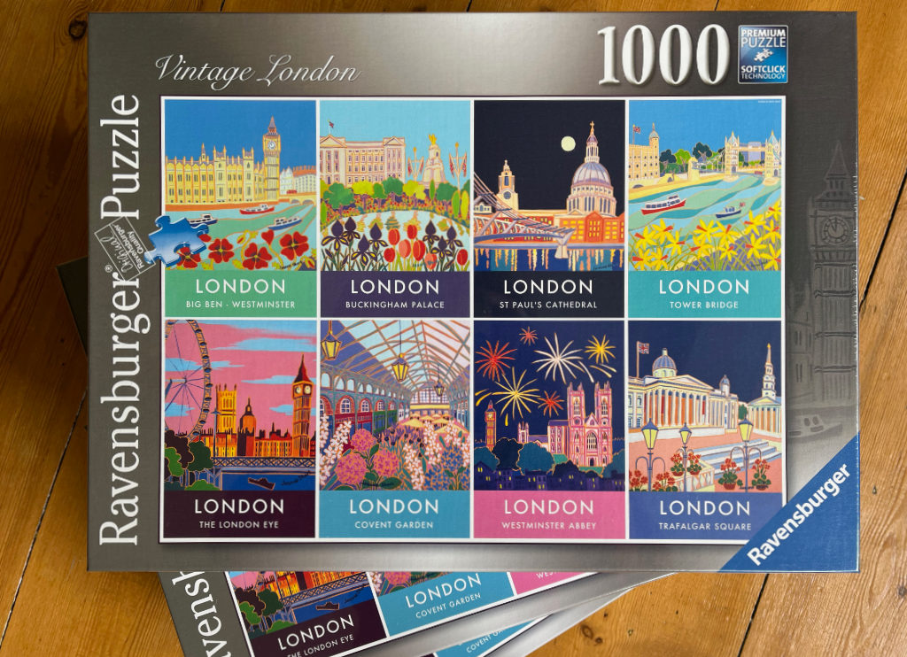 Joanne Short London Art Puzzle by Ravensburger. 1000 piece puzzle