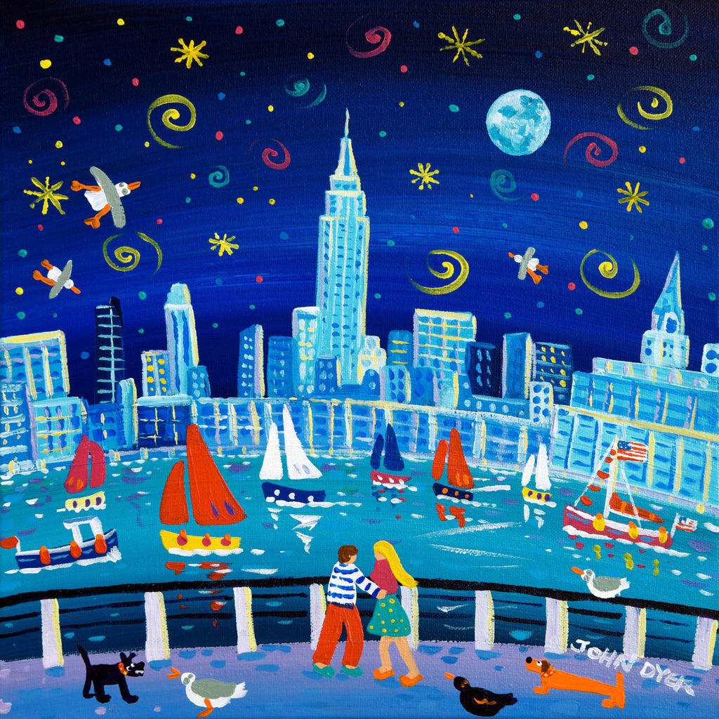 John Dyer New York Painting - Nocturne