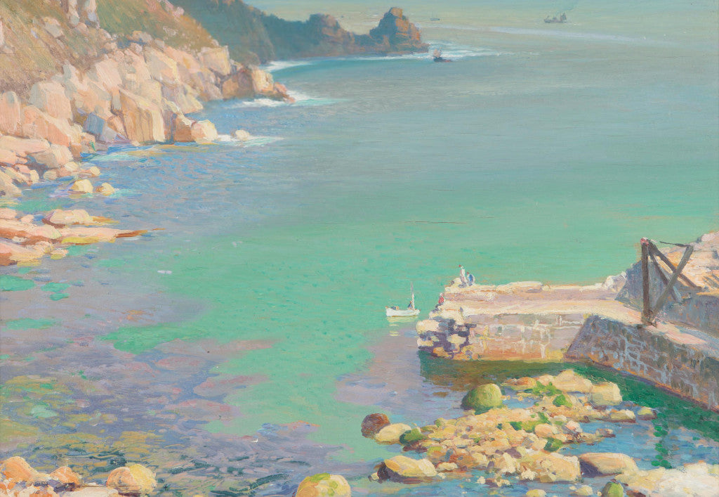 "Lamorna, the sleeping sea" by SAMUEL JOHN LAMORNA BIRCH