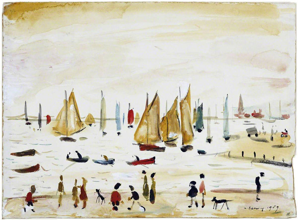 LS Lowry, Yachts, 1959