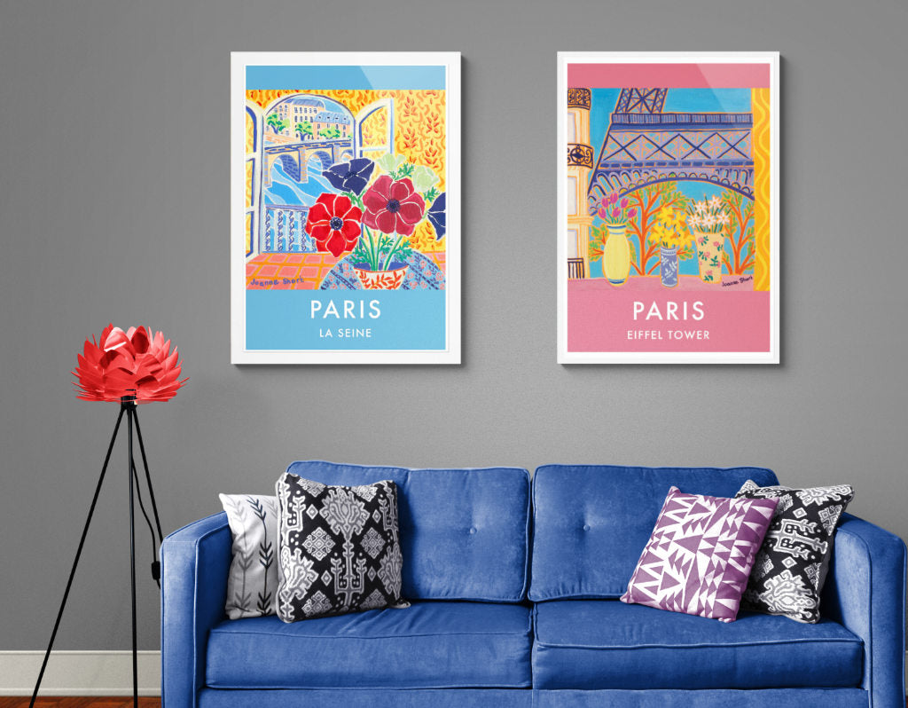 Paris prints to buy online by artist Joanne Short