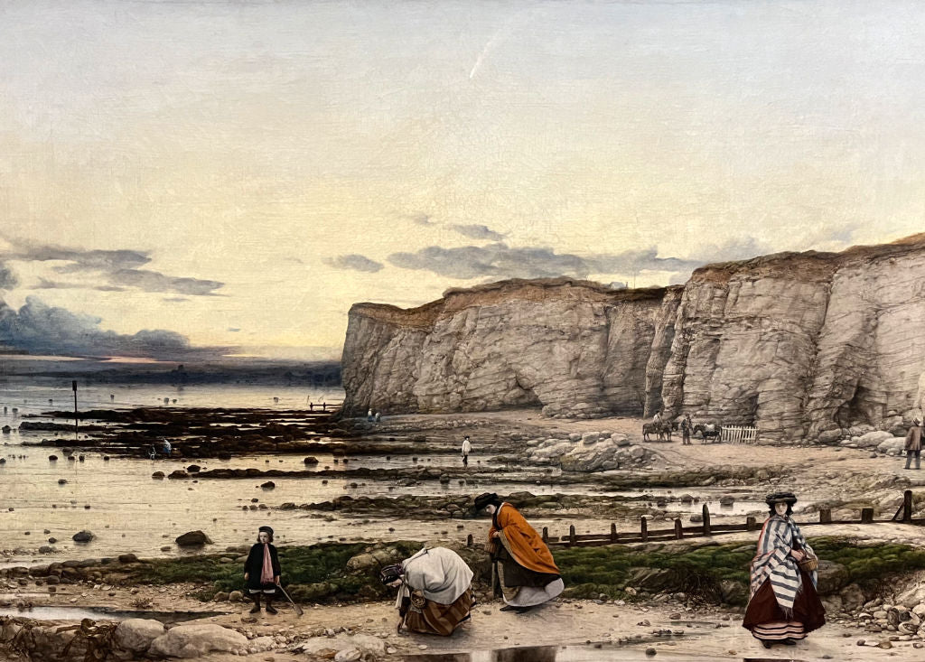 'Pegwell Bay, Kent - a Recollection of October 5th 1858' by William Dyce (1806-1864)