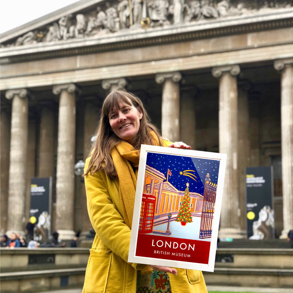 Photograph of Joanne Short at The British Museum