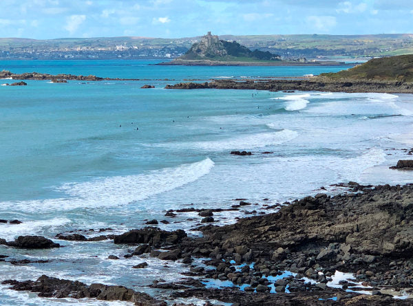 St Michael's Mount in the winter sun