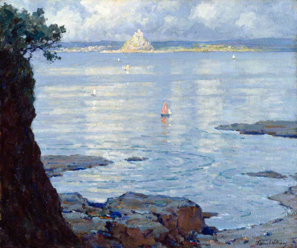 St Michael's Mount painting by Terick John Williams