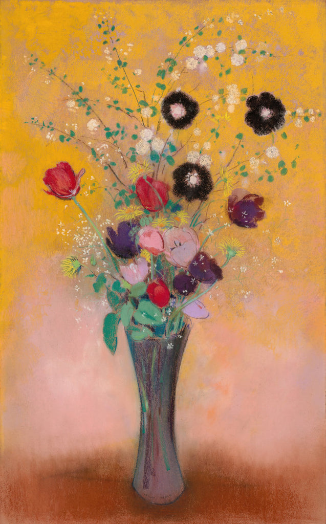 Vase of Flowers by Redon