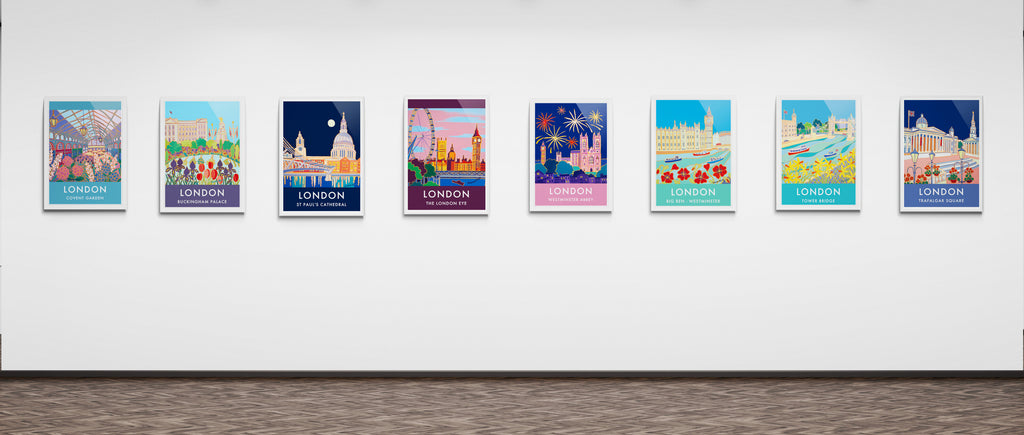 Poster prints of London by Joanne Short