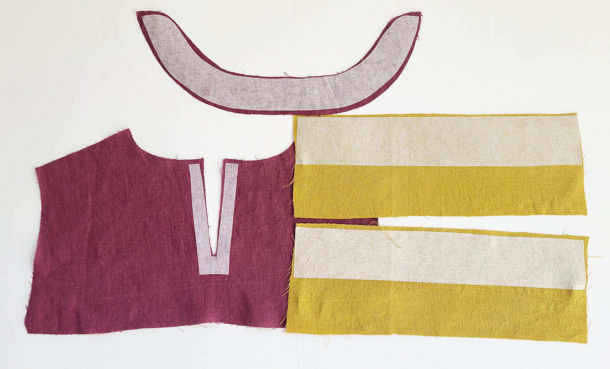 YUVITA Belarus 100% Linen Dress Cottagecore Lagenlook Boho Mustard  Sleeveless M | eBay