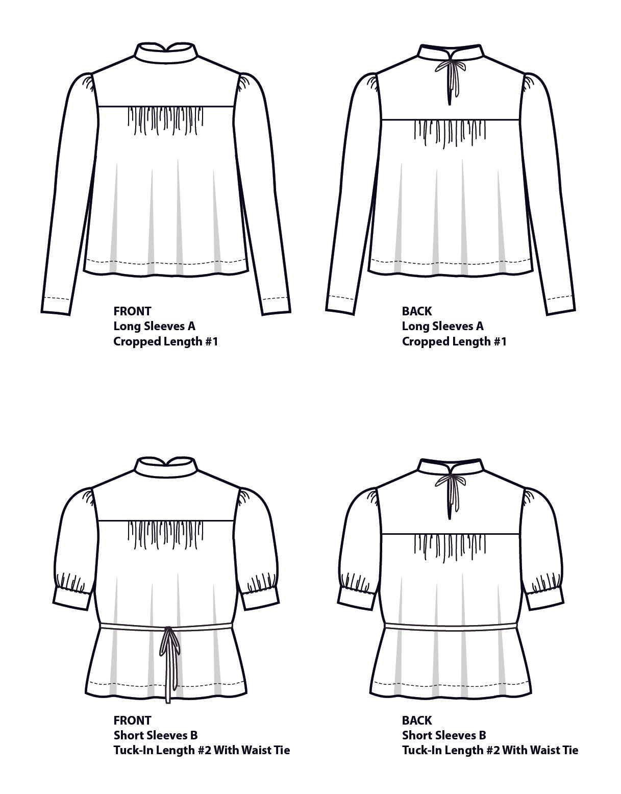 The Regalia Blouse Sewing Tutorial – Sew House Seven