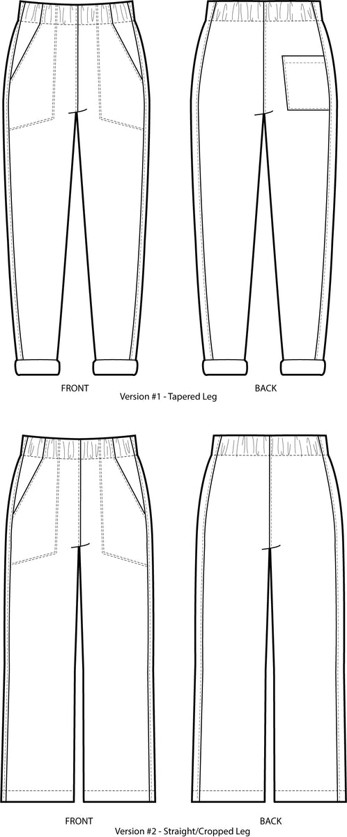 Free-Range Slacks Sewing Pattern (PDF) – Sew House Seven