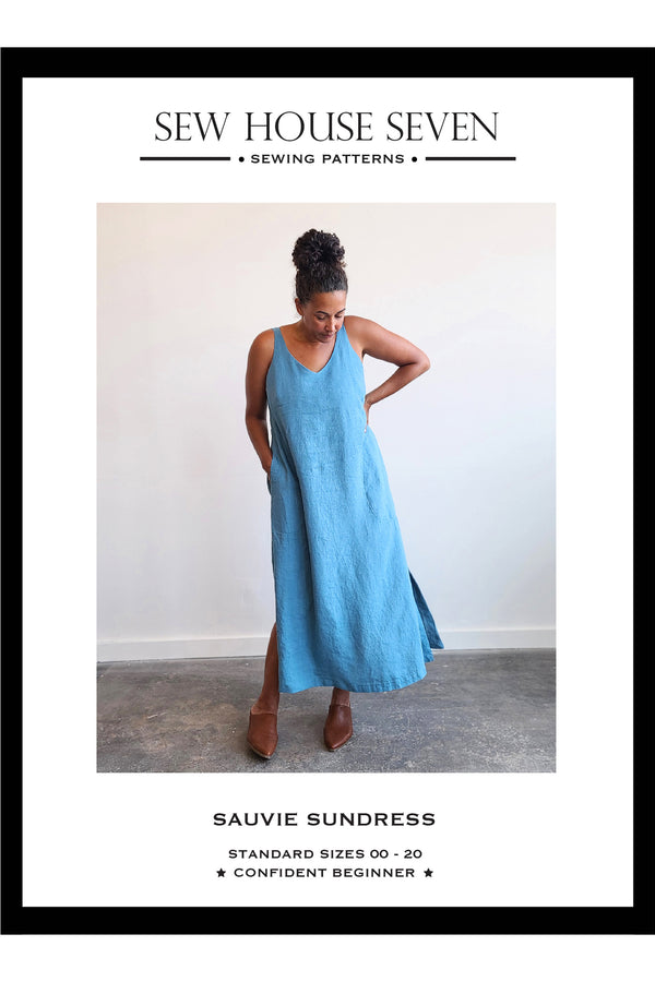 Sauvie Sundress Curvy Fit Sewing Pattern (Printed) – Sew House Seven