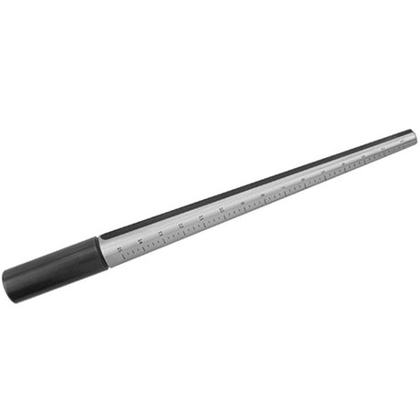 Tapered Round Steel Bracelet Mandrel With Tang Tapers 2 1/2 to 1 5/8 2 