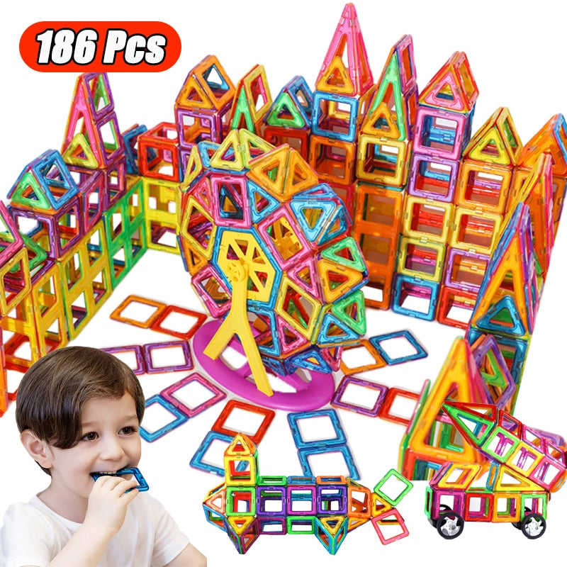 magnetic construction blocks