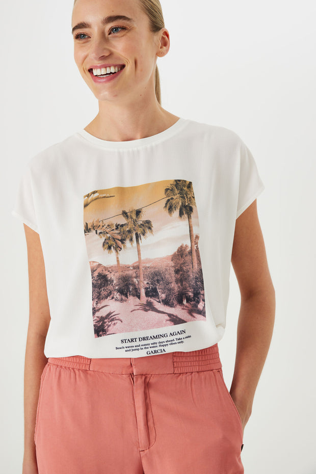 Garcia T-Shirt OFF – White - THE Off RAC