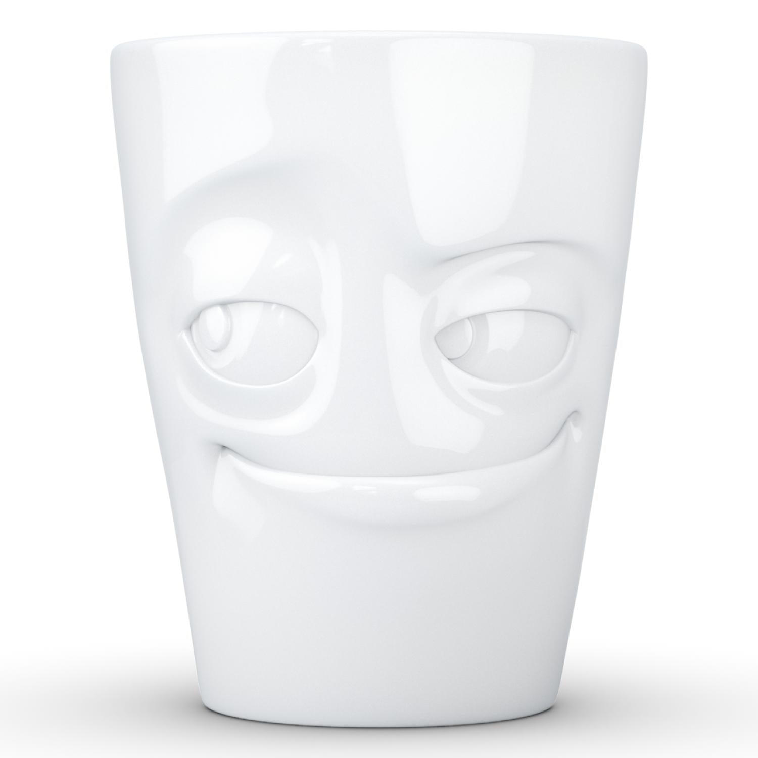 Detecteren Ik was mijn kleren Edelsteen Coffee Mug with Handle, Impish Face – FIFTYEIGHT Products