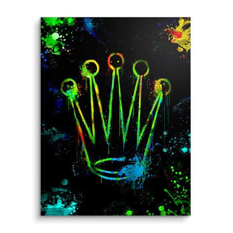 Creative Rolex crown mural by ARTMIND