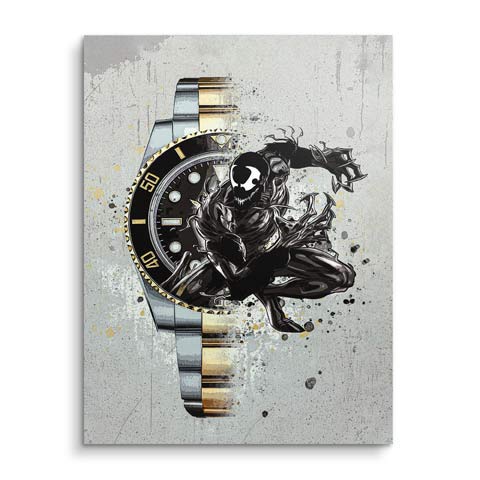 Wandbild Venom Rolex by ARTMIND