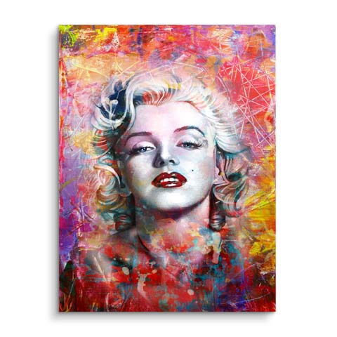 Tableau mural Marilyn Monroe comme oeuvre d'art créative par ARTMIND