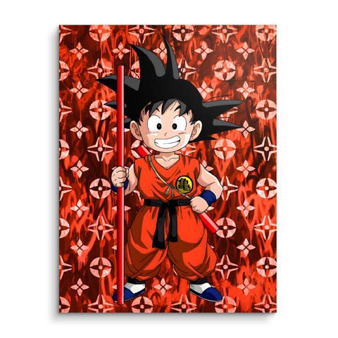 Wandbild vom jungen Son-Goku von ARTMIND