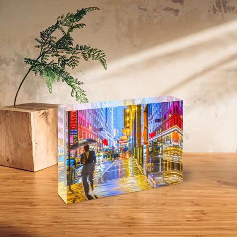 Acrylic block - New York City